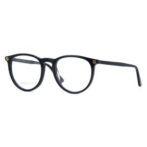 NEW GUCCI EYEGLASSES GG0027O 001 BLACK WOMEN EYEWEAR GUCCI